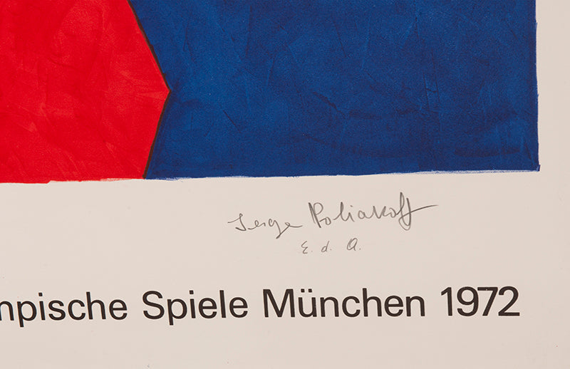 Various Artists, The Munich 1972 Olympic Posters, complete collection of 28 artists original graphics, each signed, from the edition of 200 