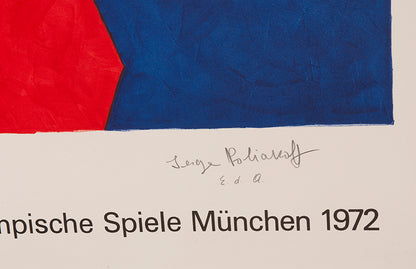 Various Artists, The Munich 1972 Olympic Posters, complete collection of 28 artists original graphics, each signed, from the edition of 200 