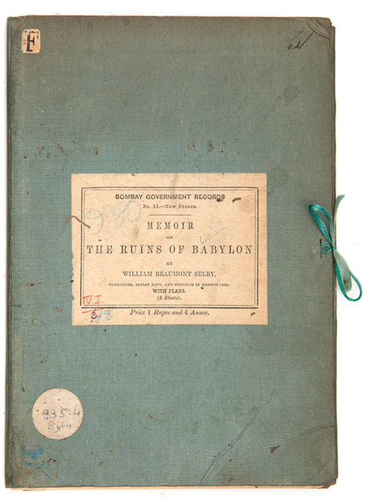 Selby was a commander in the Indian Navy and surveyor in Mesopotamia. He set out to survey the ruins of the supposed site of Babylon with no preconceptions
