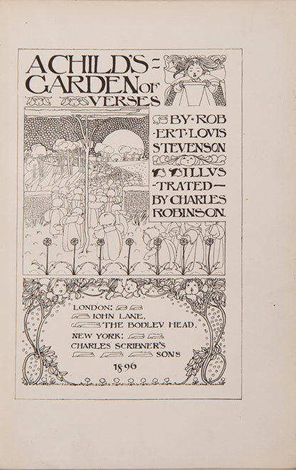 A Child's Garden of Verses.