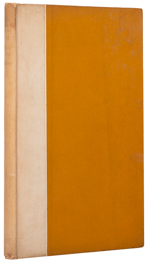 First edition of The Ballad of Reading Gaol by Oscar Wilde, limited to 800 copies on hand-made paper.