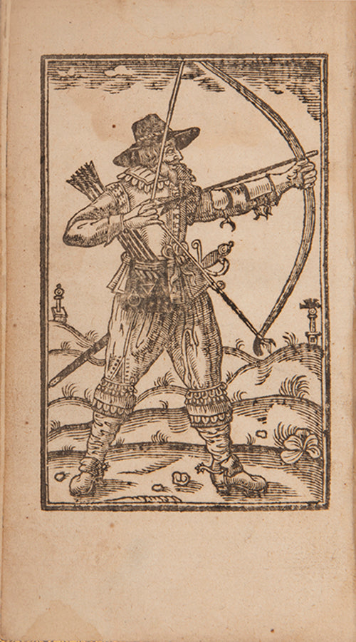 The first edition of Gervase Markham's The Art of Archerie, defending England's traditional pastime and system of defence amidst the rise of gunpowder