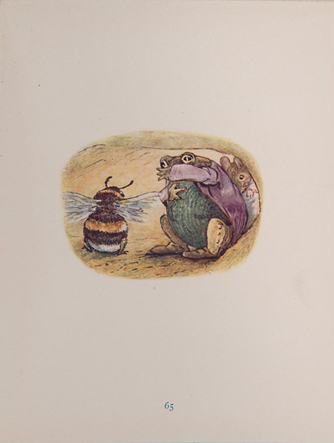 A first deluxe edition of Beatrix Potter's The Tale of Mrs Tittlemouse with 26 colour plates, original moire cloth binding, near fine.