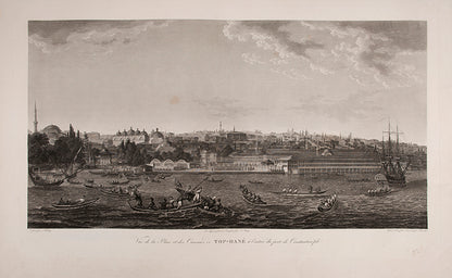 Vue de la Place et des Casernes de Top-Hané