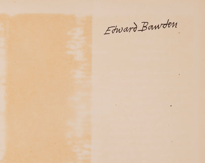 Edward Bawden's personal copy of The Sixpence that Rolled Away by Louis MacNeice, with Bawden's ownership signature.