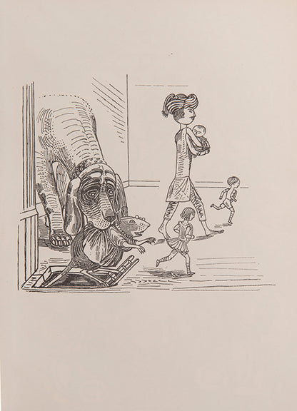 Edward Bawden's personal copy of The Sixpence that Rolled Away by Louis MacNeice, with Bawden's ownership signature.