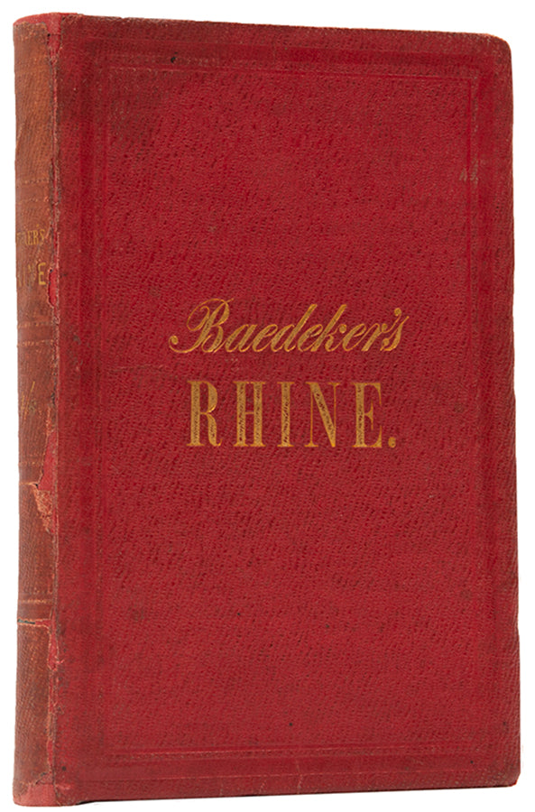 First English edition of the first English Baedeker title to be published.