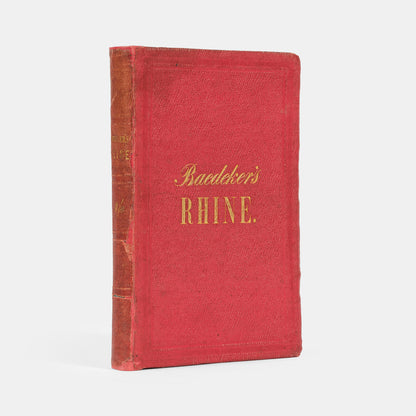 First English edition of the first English Baedeker title to be published.