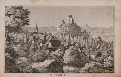 First English edition of the first English Baedeker title to be published.