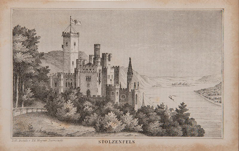 First English edition of the first English Baedeker title to be published.