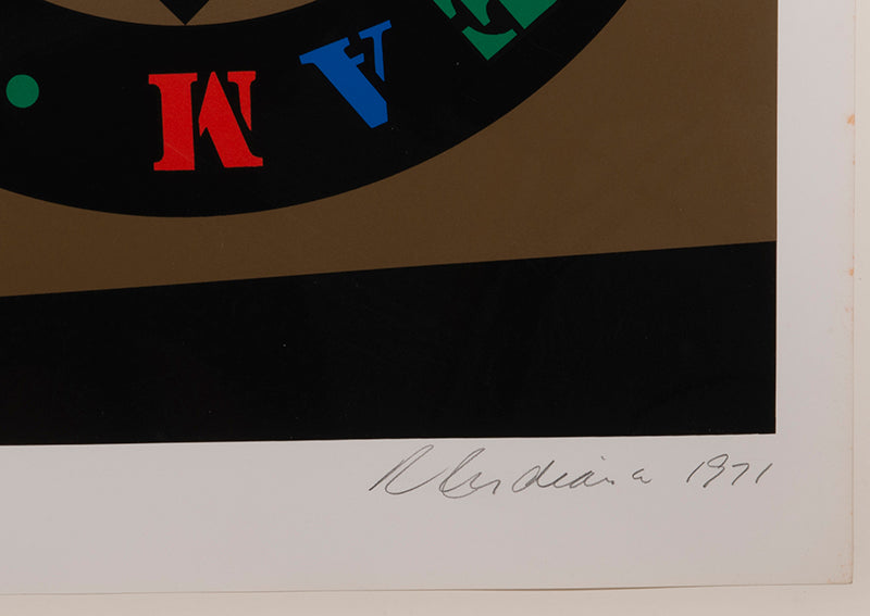 Robert Indiana, Decade Portfolio, 1971, ten screenprints, signed by the artist, from the edition of 200, on Schoellers Parole paper