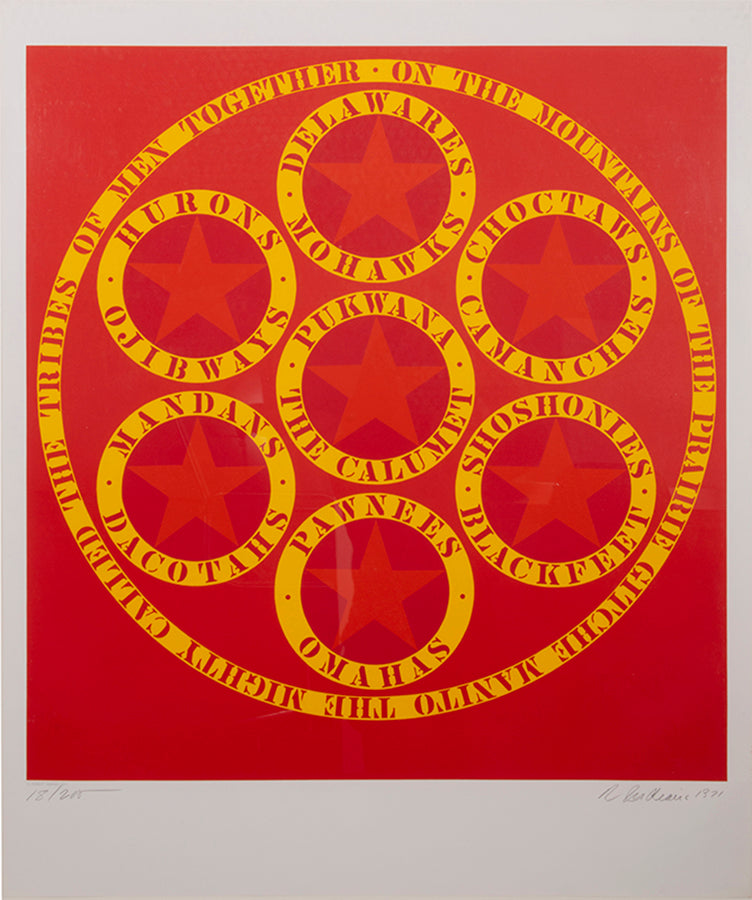 Robert Indiana, Decade Portfolio, 1971, ten screenprints, signed by the artist, from the edition of 200, on Schoellers Parole paper