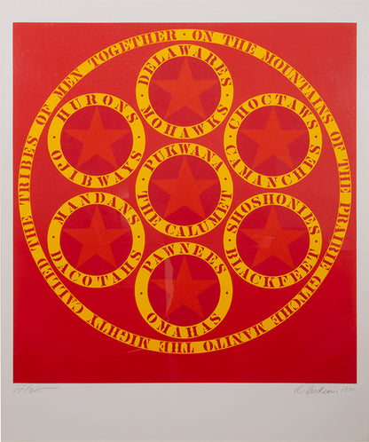 Robert Indiana, Decade Portfolio, 1971, ten screenprints, signed by the artist, from the edition of 200, on Schoellers Parole paper