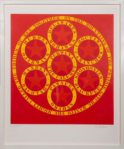 Robert Indiana, Decade Portfolio, 1971, ten screenprints, signed by the artist, from the edition of 200, on Schoellers Parole paper