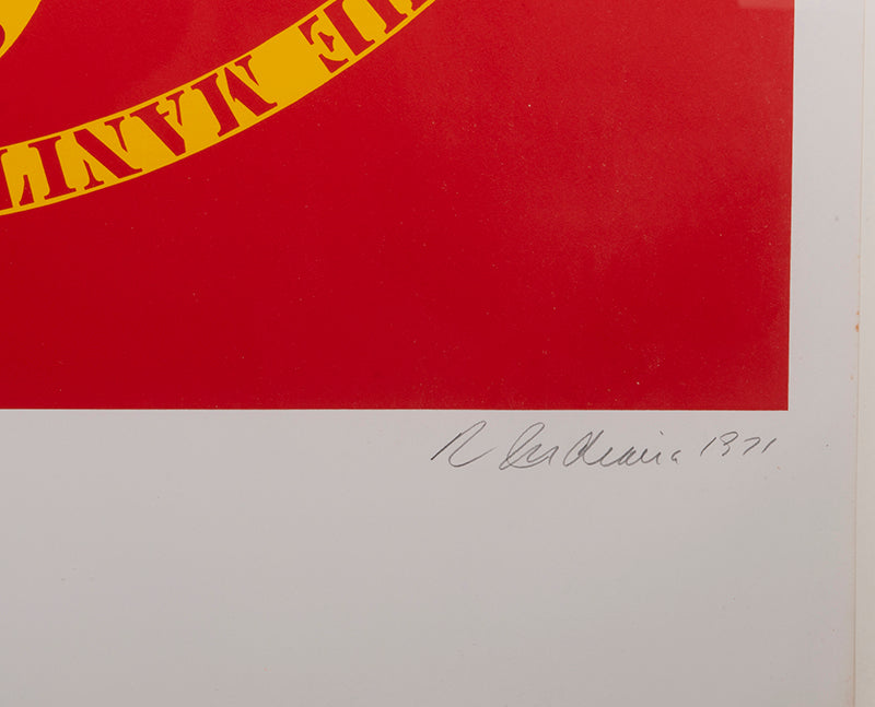 Robert Indiana, Decade Portfolio, 1971, ten screenprints, signed by the artist, from the edition of 200, on Schoellers Parole paper