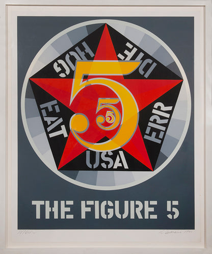 Robert Indiana, Decade Portfolio, 1971, ten screenprints, signed by the artist, from the edition of 200, on Schoellers Parole paper
