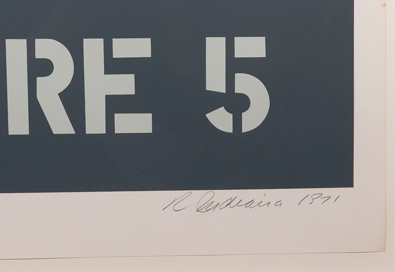 Robert Indiana, Decade Portfolio, 1971, ten screenprints, signed by the artist, from the edition of 200, on Schoellers Parole paper