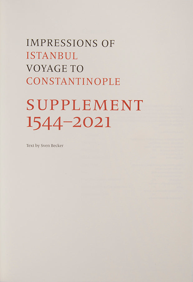 The fifth volume describing the books on Istanbul from the library of Ömer Koç, covering the period from 1544 to 2021.