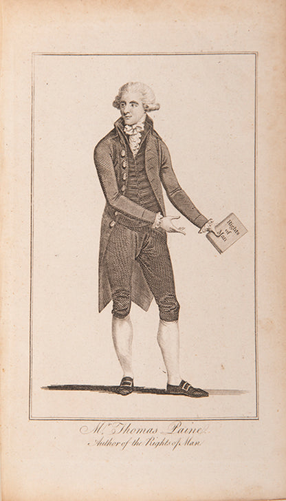 The August 1796 issue of Town and Country, published in the run up to the economic panic which began that year, with engraving of The Falling of the Stocks