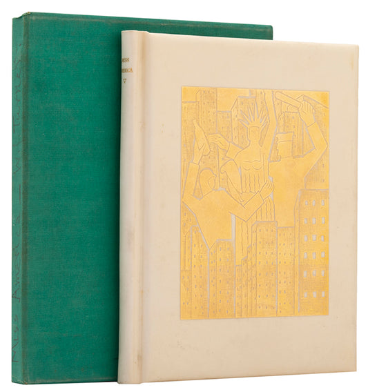 First edition of Miss America by W.J. Turner, limited to 500 copies on Japanese vellum.