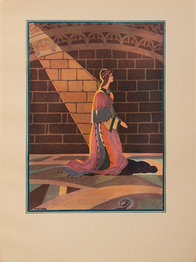 Limited edition of Amorous Fiammetta by Giovanni Boccaccio, illustrated by M. Leone.