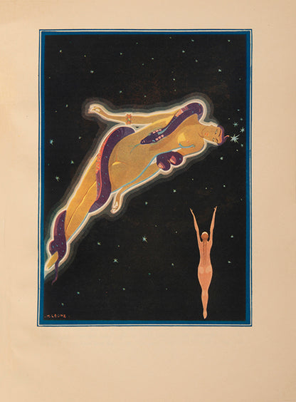 Limited edition of Amorous Fiammetta by Giovanni Boccaccio, illustrated by M. Leone.