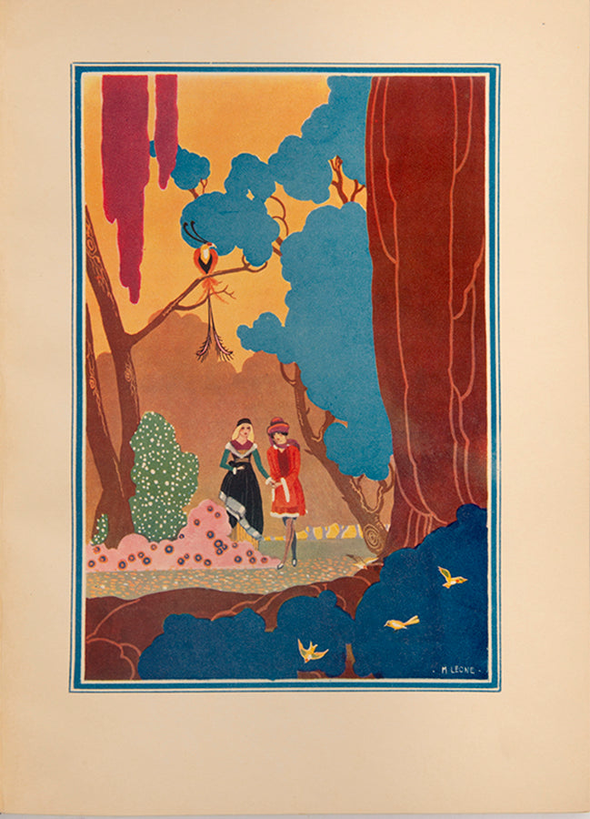 Limited edition of Amorous Fiammetta by Giovanni Boccaccio, illustrated by M. Leone.