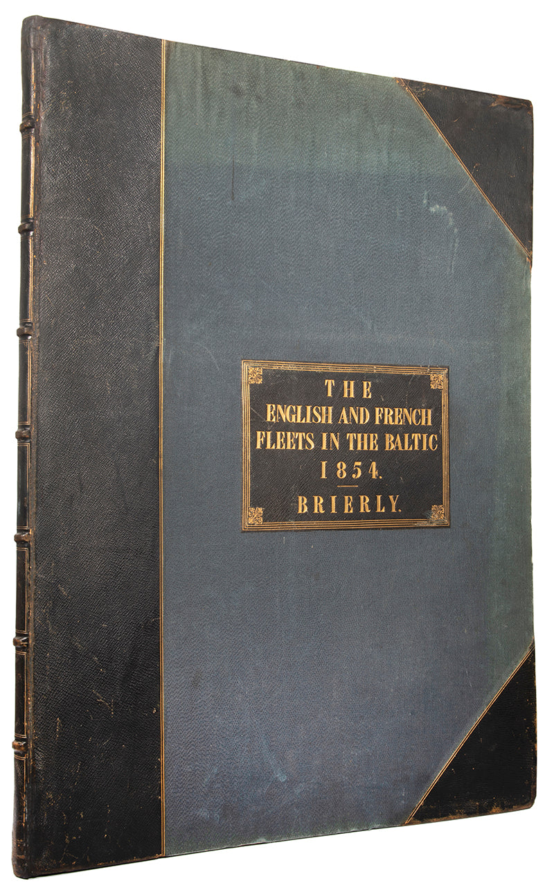 Brierly's fine and rare series of plates of the English and French fleets in the Baltic, during the Crimean War.