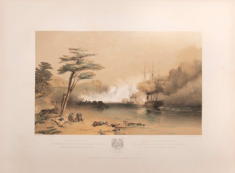 Brierly's fine and rare series of plates of the English and French fleets in the Baltic, during the Crimean War.