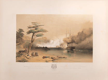 Brierly's fine and rare series of plates of the English and French fleets in the Baltic, during the Crimean War.