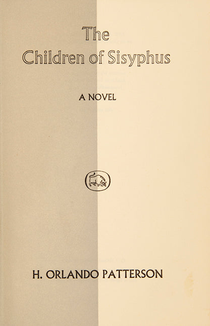 First edition of The Children of Sisyphus by H. Orlando Patterson.