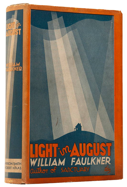 A superb copy of Light in August by William Faulkner, first issue with 'Jefferson' for 'Mottstown' on p340, line 1.
