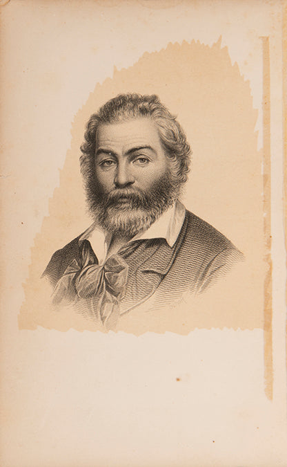 The scarce first trade edition, third edition, first issue overall, of Walt Whitman's seminal collection of poems, Leaves of Grass.