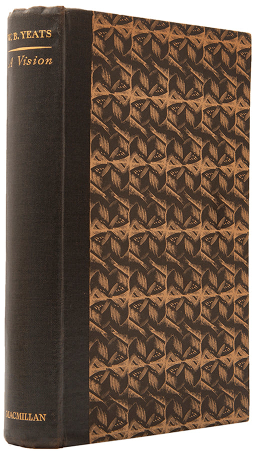 First trade edition of A Vision by W.B. Yeats, revised and expanded from the first edition of 1926.