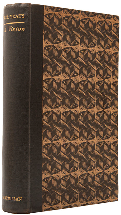 First trade edition of A Vision by W.B. Yeats, revised and expanded from the first edition of 1926.