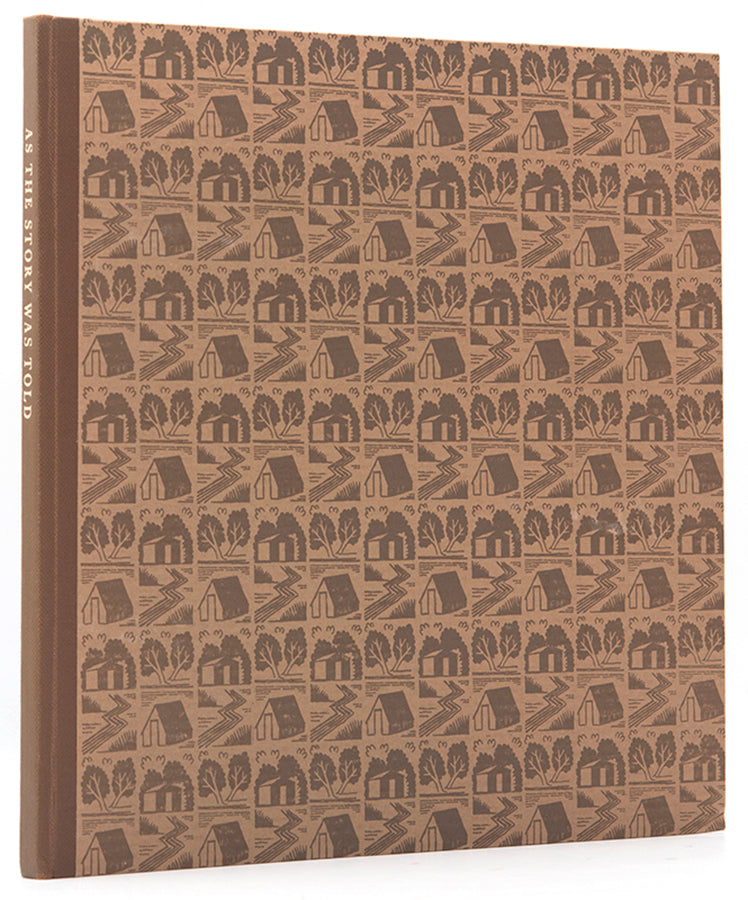First edition of As the Story Was Told by Samuel Beckett, inscribed by the author.