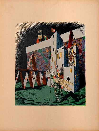 Russian translation of Hans Christian Andersen's tale, Springfyrene, wonderfully illustrated by one of Ukraine's greatest artists, Heorhiy Narbut. 