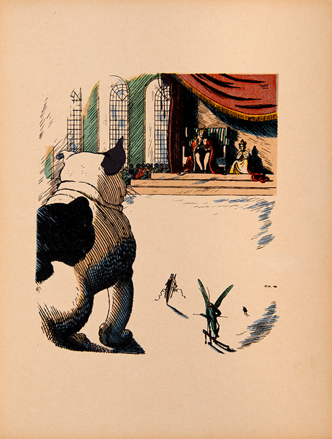 Russian translation of Hans Christian Andersen's tale, Springfyrene, wonderfully illustrated by one of Ukraine's greatest artists, Heorhiy Narbut. 