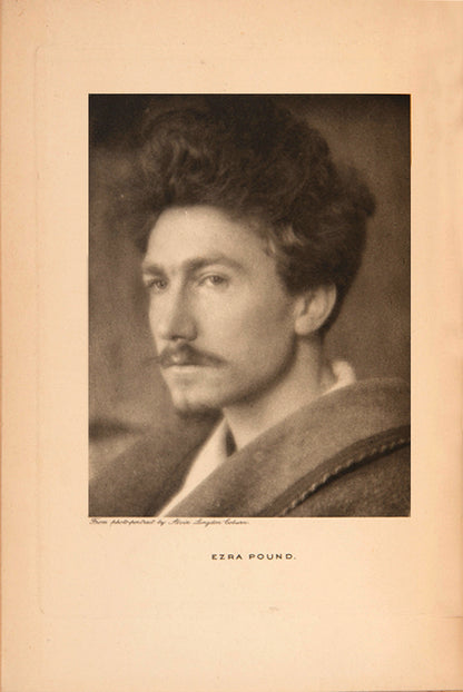 First edition of Lustra by Ezra Pound, Harriet Monroe's copy.