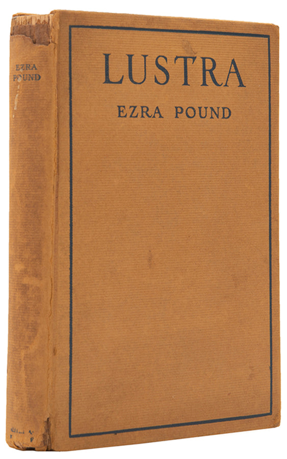 First US edition of Lustra by Ezra Pound
