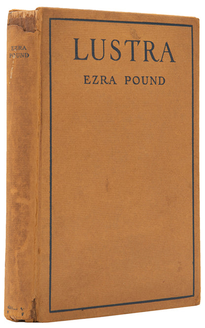 First US edition of Lustra by Ezra Pound