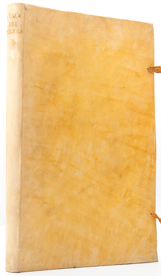 Second, expanded edition in Italian of Nicolas de Nicolay's Le navigationi et viaggi, the finest pictorial introduction to Turkish characters and costume.