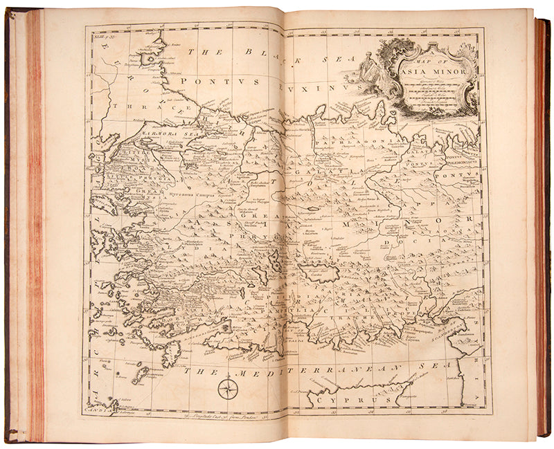 Pococke remained three years in the Easter Mediterranean visiting Egypt, Palestine, Asia Minor and Greece.