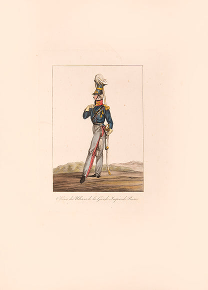 The complete series of attractive military costume plates of British, Russian and Prussian Armies.