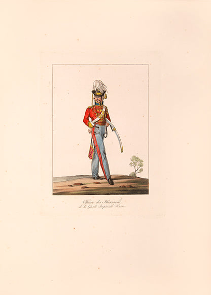 The complete series of attractive military costume plates of British, Russian and Prussian Armies.