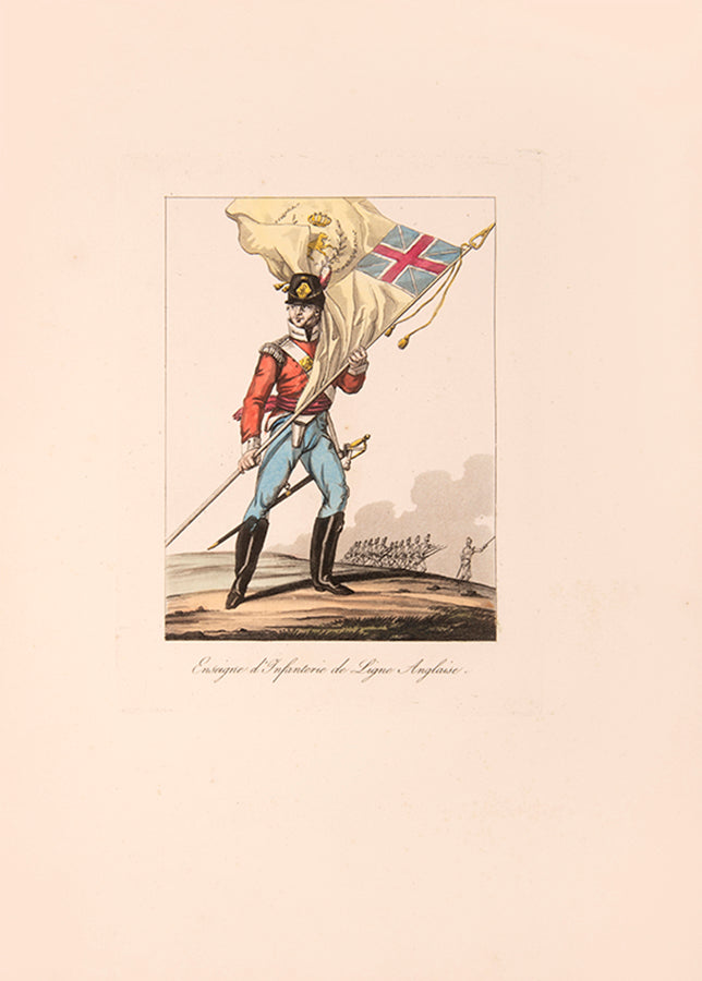 The complete series of attractive military costume plates of British, Russian and Prussian Armies.