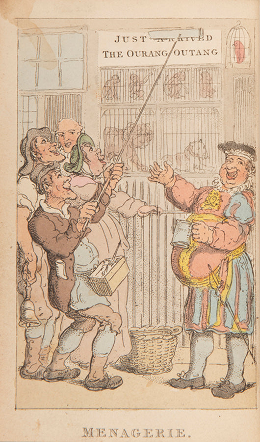 Rowlandson's superb record of the street traders of London now long disappeared