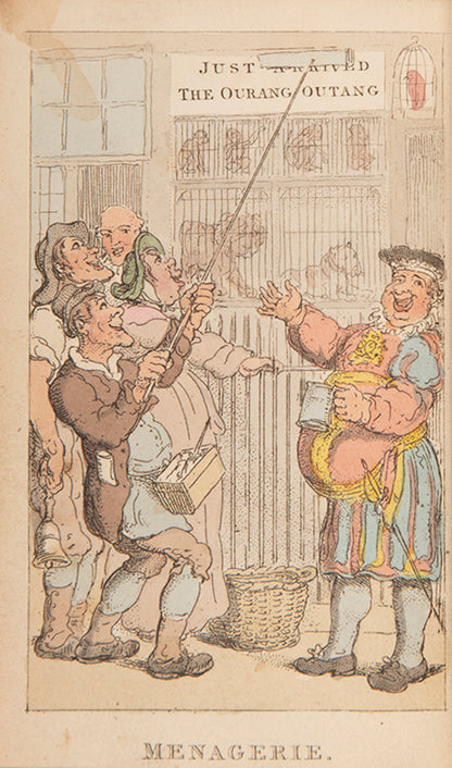 Rowlandson's superb record of the street traders of London now long disappeared