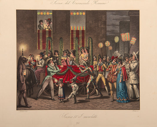 Valentini's delightfully illustrated treatise on  the famous cast of characters from the Commedia dell'Arte