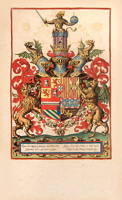 An impressive edition of Abraham Ortelius's large folio atlas the Theatruum Orbis Terarrum, illustrated with 156 plates in contemporary hand-colour.
